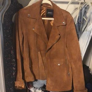 Barney’s Original’s - Brown Suede / Leather Coat